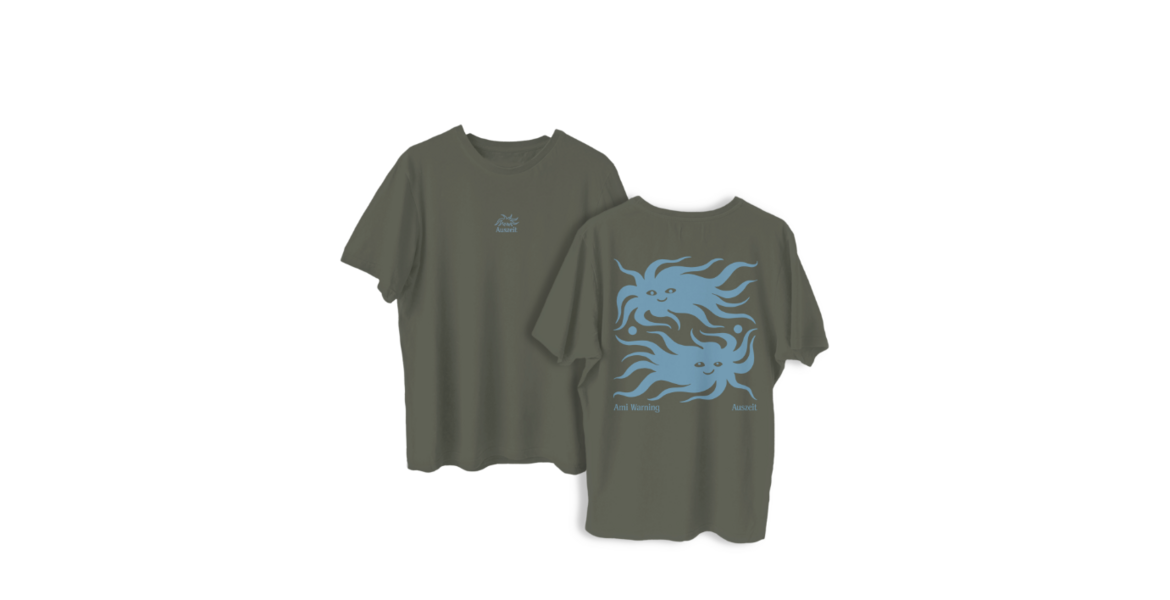  Auszeit, T-Shirt - khaki 