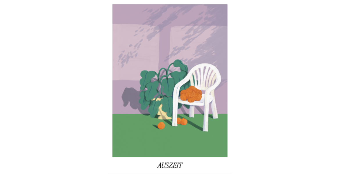  Auszeit Art-Print , Signiertes Poster 